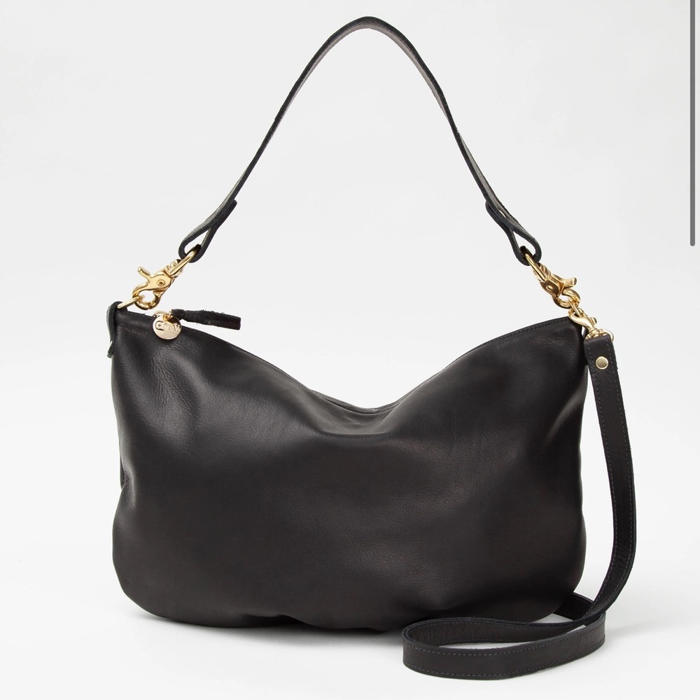 Clare V Moyen Messenger Black